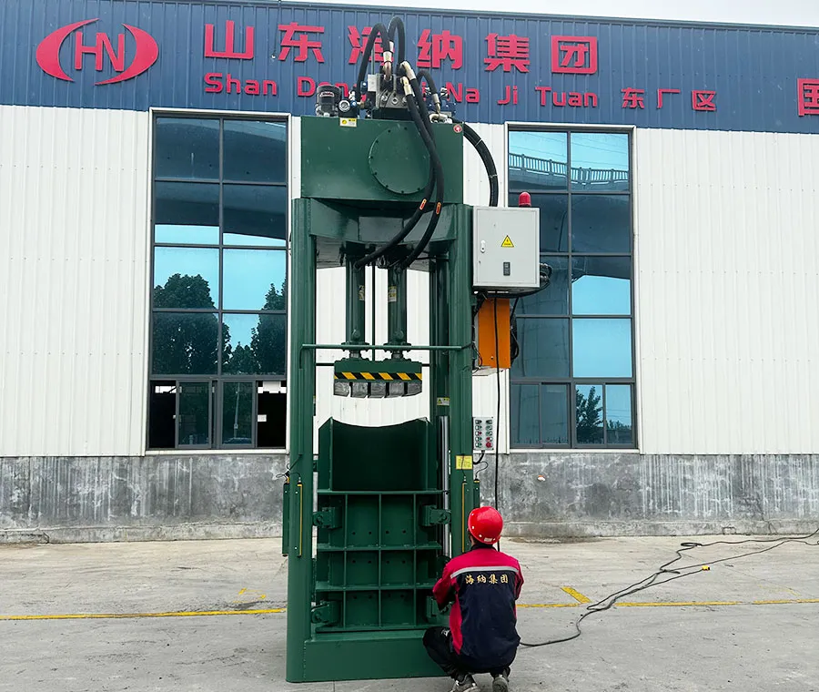 Clothing vertical baler supplier