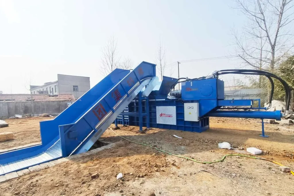 Fully Automatic Horizontal Baler