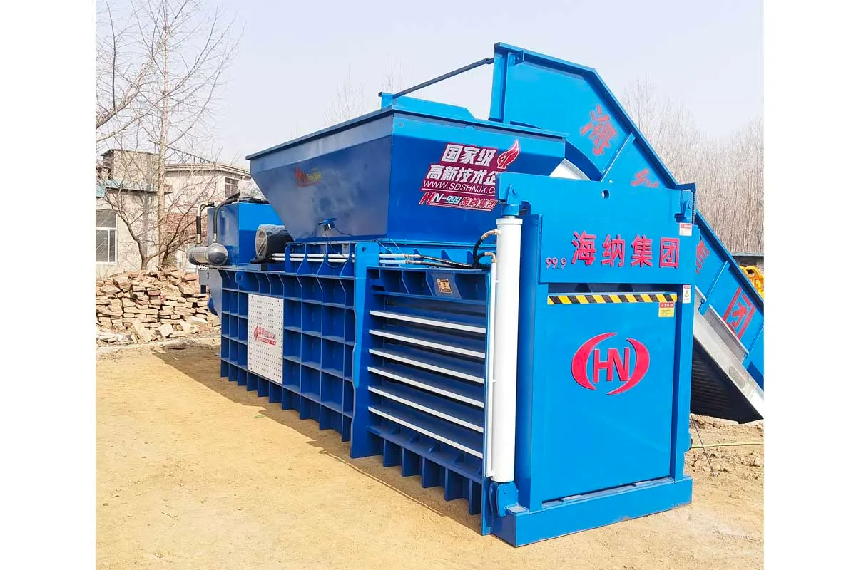 Fully Automatic Horizontal Baler for sale