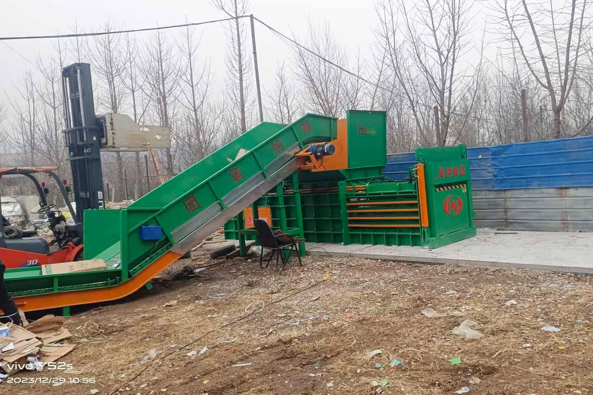 Fully Automatic Horizontal Baler manufacturer