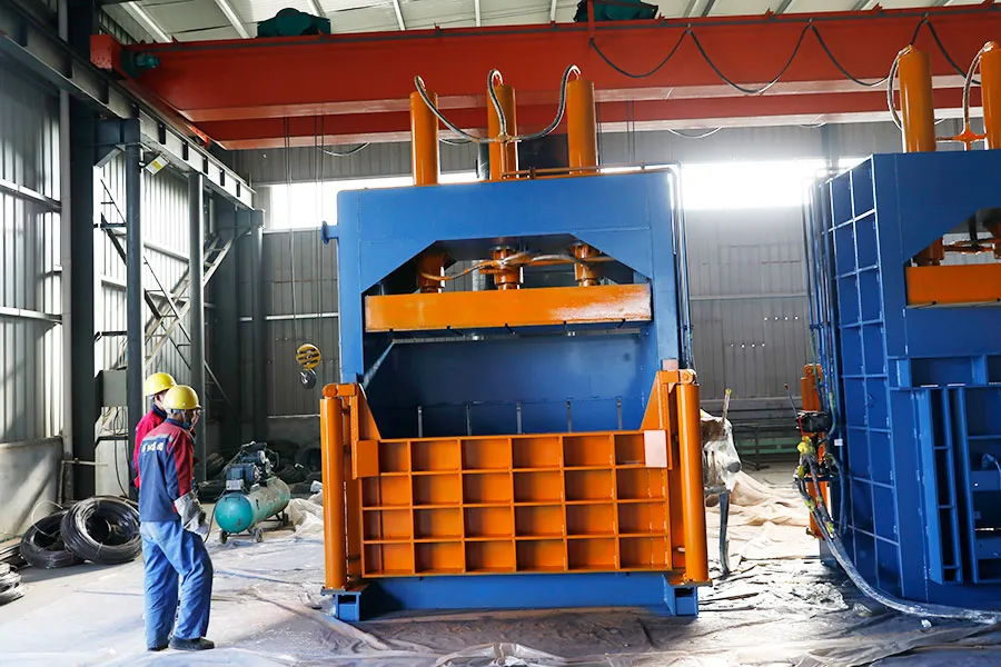 metal Vertical Baler supplier