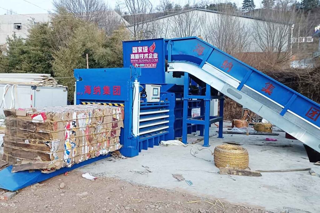 Horizontal Baler Application